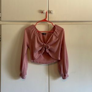 Off the Shoulder Crop Top